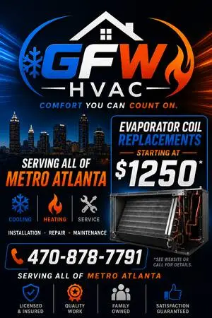 🔴⚪️🔵 2 TON EVAPORATOR COIL AND INSTALLATION $1,500🔴⚪️🔵