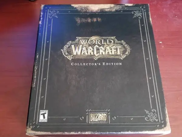 World of Warcraft Collectors Edition (2004, RARE, COMPLETE, LIKE NEW)