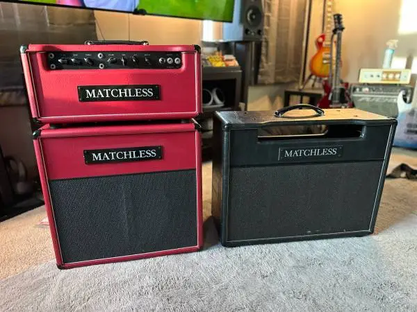 Matchless DC30 / HC30 Hybrid Setup – Mid-2000s Chassis + Head & Cabs