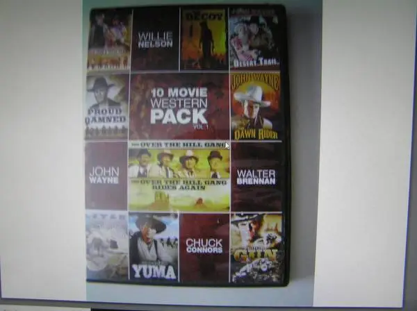 10 MOVIE WESTERN PACK * DVD