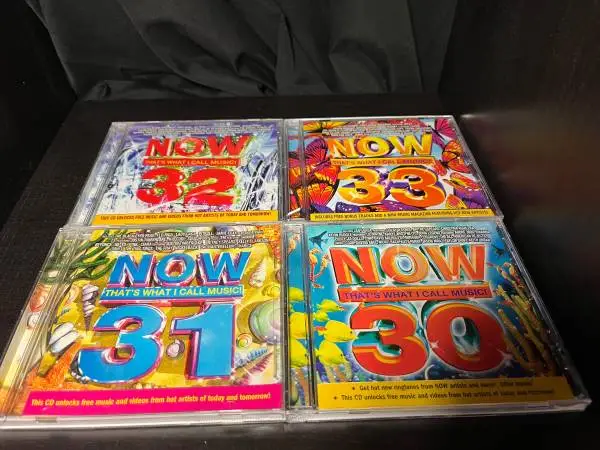 📀 4 NOW That’s What I Call Music CDs — Lots #30, #31, #32 & #33