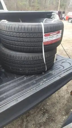 4-brand new 225/55 zr17 wide tires  $400 cash