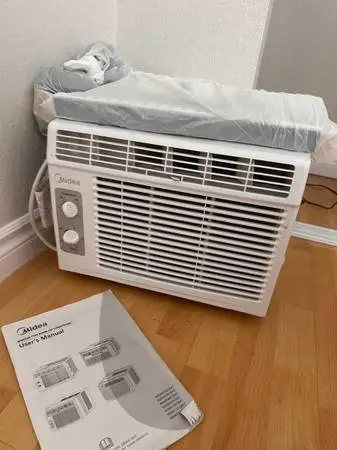 Window air conditioner, all parts included