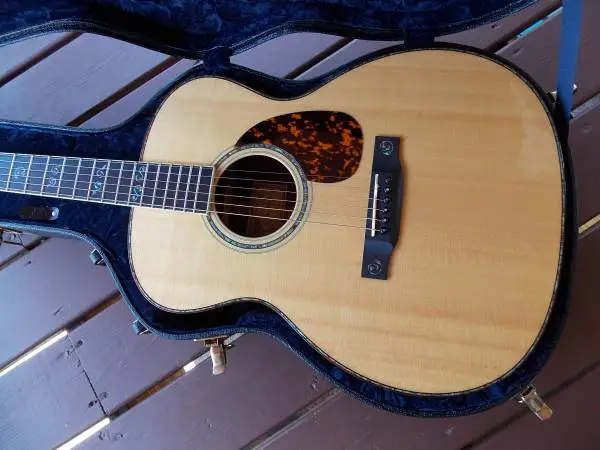 Larrivee OM-10 Custom, Brazilian acoustic guitar
