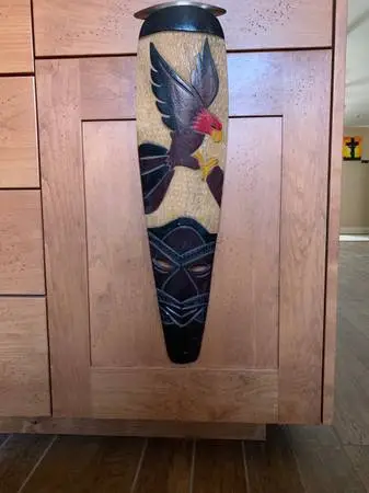 HOME DECOR WOODEN MASK