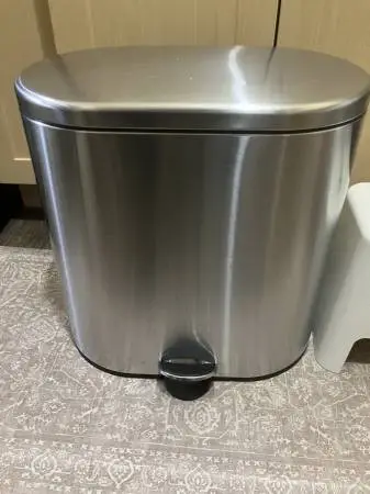 Must Downsize Ikea Stabben 2 compartment recycle /trash *plus* $25