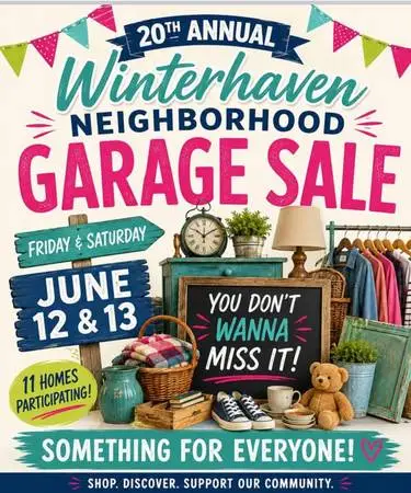 Huge Community Garage Sale -Winterhaven Dr