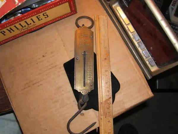 Vintage  Pocket Balance Scale, Made in Germany 50lb