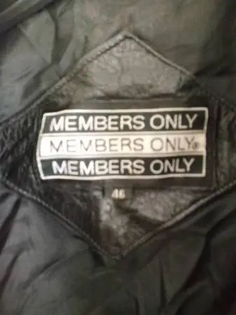 *** MEMBERS ONLY JACKET ***