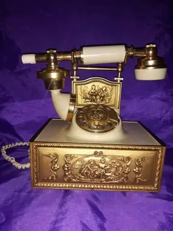 Vintage Victorian Style Rotary Phone