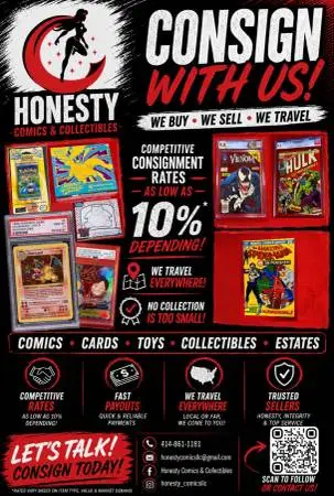 #1 AUCTION SERVICE FOR COLLECTIONS AT ANY SIZE! COMICS TOYS & MORE!