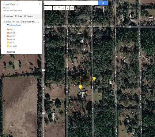 4 Lots For Sale - Unrestricted - Buna, Texas All Utilities Available