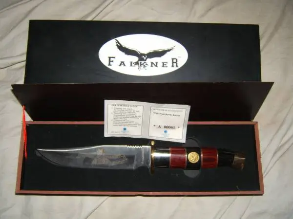 Falkner Davy Crockett Wild West Bowie Knife