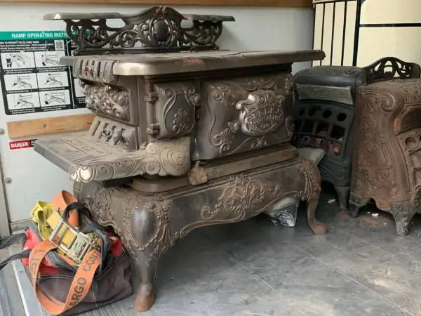 Literal Tons of Vintage Stoves, kitchenware, AND contractor overflow
