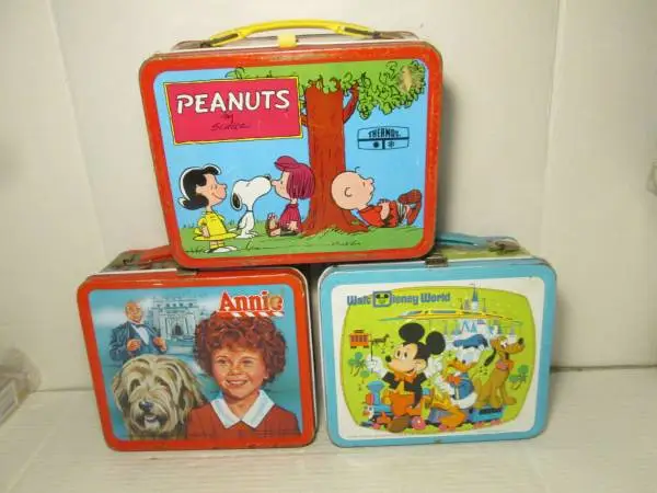 LUNCH BOXES WANTED SUPER HERO WESTERN SPACE AND MORE $$