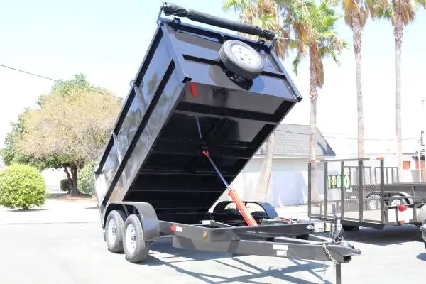 DUMP TRAILER 8x12x4