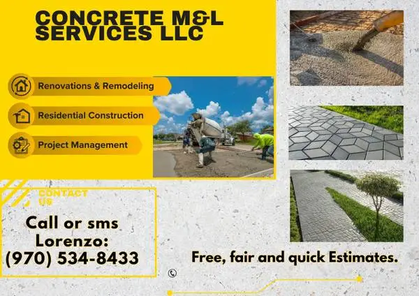 🔴M&L Concrete Specialist, Pavers, Blocks, Demo, more. 🔴
