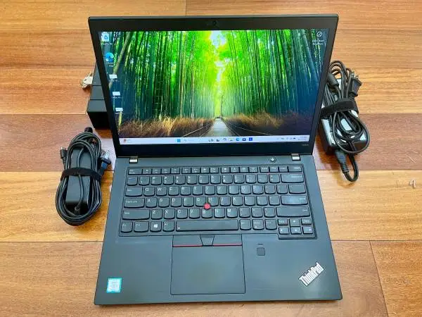 ThinkPad T490s laptop i5 16G/256G 14 IPS FHD Win11+Office+Docking
