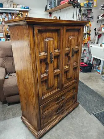 Vintage Tall Boy Dresser