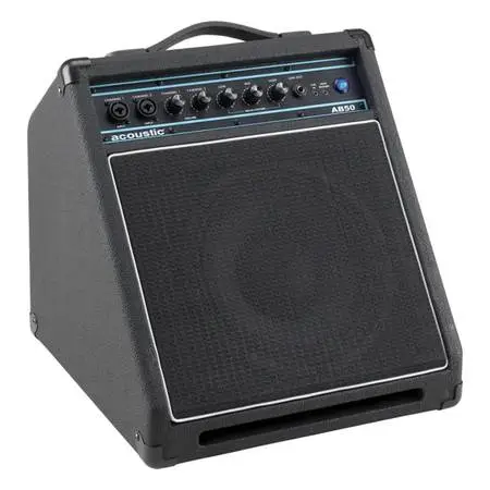 Acoustic AB50 Acoustic Bass Combo Amplifier   The AB50 Bass Combo Amp