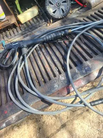 Pressure washer gun and hose$ 50