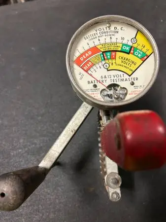 Vintage Battery Tester Old Car Model A 1920 1930 Hoyt BT-1 6 or 12 vol