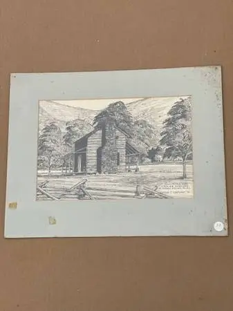 Historic Original John Oliver Home Artwork