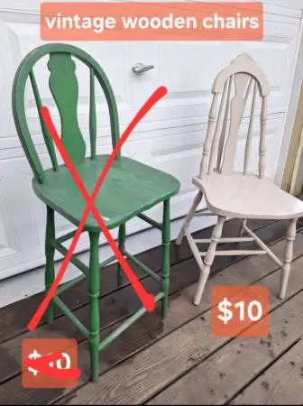 Vintage Wooden Chair