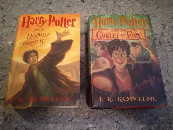 First Editions Harry Potter: The Goblet of Fire & Deathly Hallows