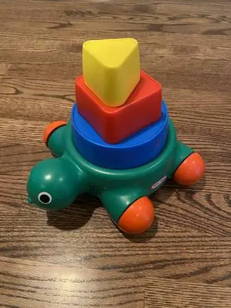♥ ♥ ♥ LITTLE TIKES TURTLE SHELLS STACKING / NESTING TOY