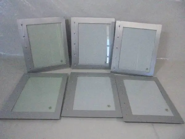 LOT OF 6 DAVCO SILVER CO. PICTURE FRAMES
