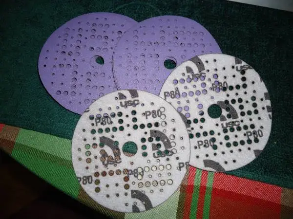New * 6 Velcro sanding discs