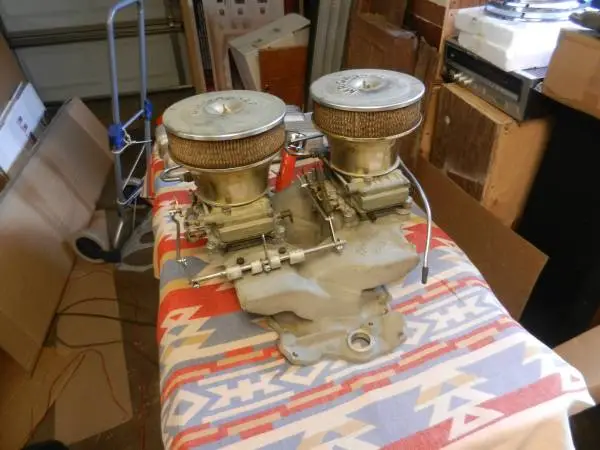 Dual Quad Edelbrock Cross Ram Intake