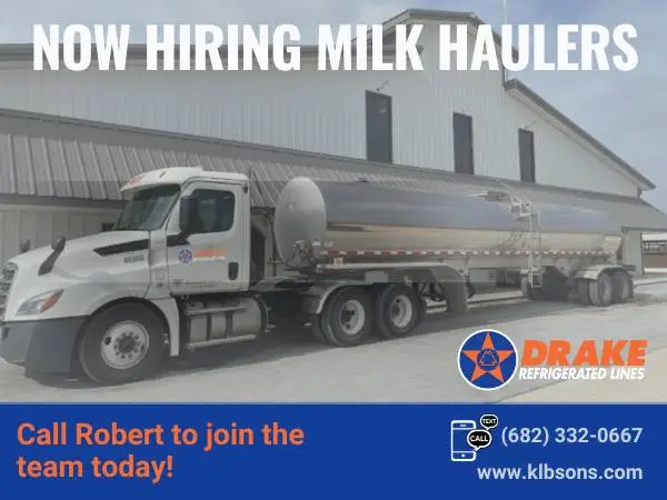 🔷🔶CDL-A - Home Daily -Milk Hauler - 🔷🔶