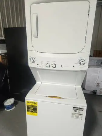 New GE Stack GAS Washer and Dryer
