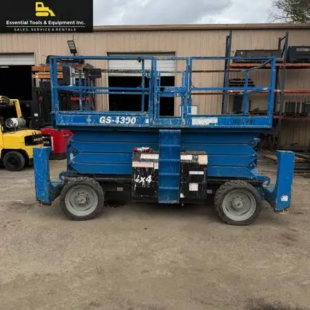2015 Genie GS4390RT Rough Terrain 4x4 Diesel 43 Scissor Lift- Repairs 20748