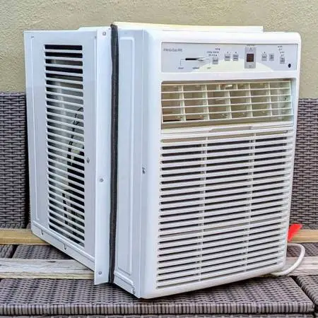 Frigidaire 8000 BTU vertical slider window mounted air conditioner AC