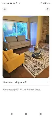 Large and bright one bedroom garden level suite