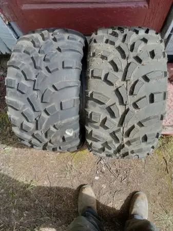 atv tires never used or mounted