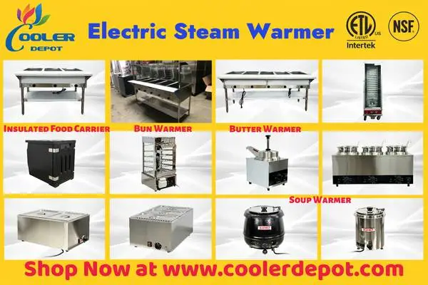 Electric Food Warmer LP NG  Steam Table  Holding Equipment