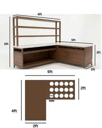 Needing custom woodork display furniture piece