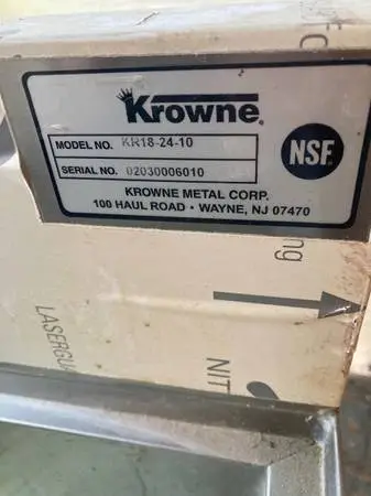 Krowne ice bin with cold plate