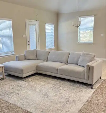 Living Spaces Sectional Couch