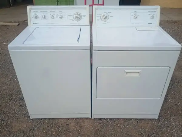 Kenmore washer and electric dryer