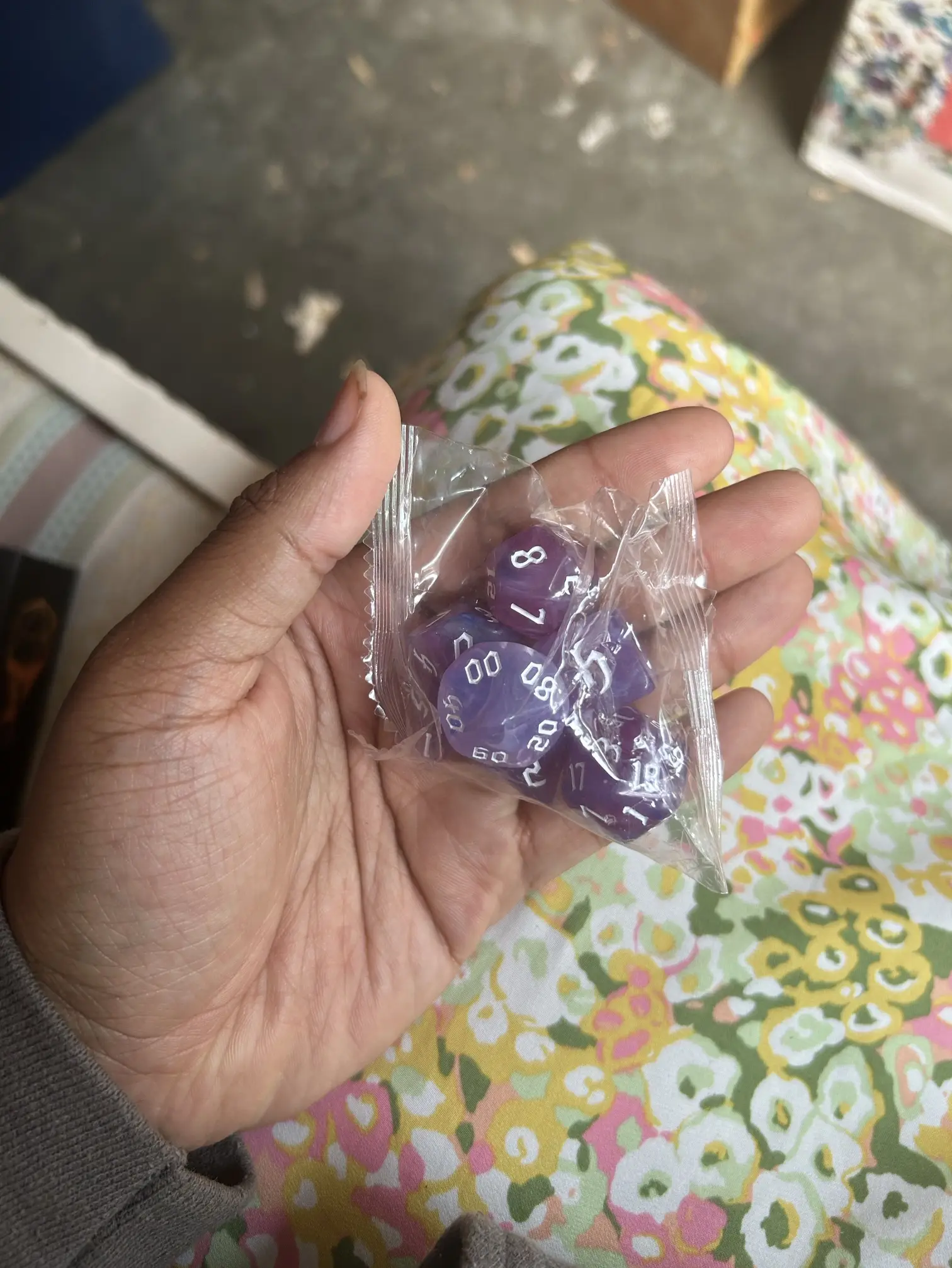 Purple Dice