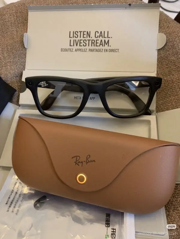 Ray-Ban Meta Smart Glasses with Charging Case