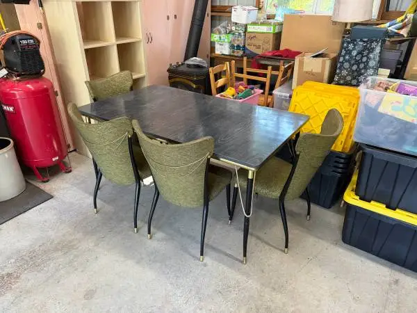 MCM table & chairs
