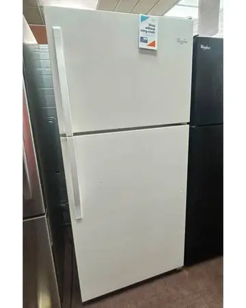 Refrigerator Whirlpool Top Freezer White