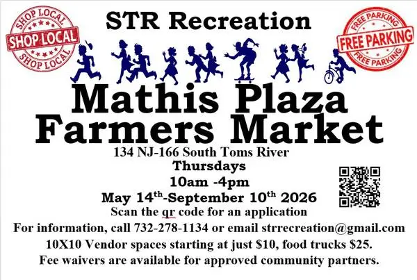 South Toms River Recreation Mathis Plaza Farmers Market