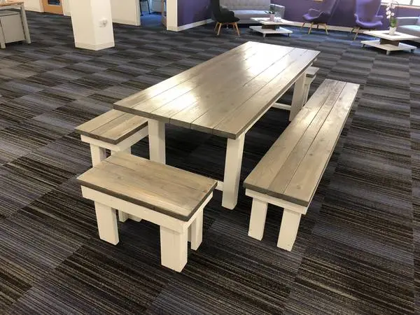 Classic farmhouse table